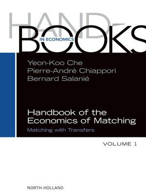 cover image of Handbook of the Economics of Matching